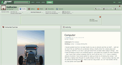 Desktop Screenshot of hotrodjen.deviantart.com