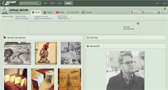 Desktop Screenshot of joshua-jarrott.deviantart.com