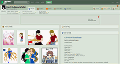 Desktop Screenshot of calvinis4sakurahater.deviantart.com
