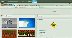 Desktop Screenshot of ahylianhuman.deviantart.com