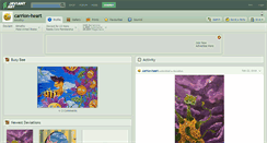Desktop Screenshot of carrion-heart.deviantart.com