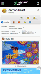 Mobile Screenshot of carrion-heart.deviantart.com