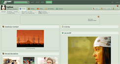 Desktop Screenshot of ivyblue.deviantart.com