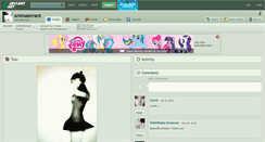 Desktop Screenshot of animalerrant.deviantart.com