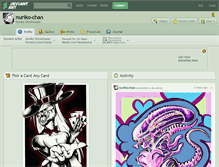 Tablet Screenshot of nuriko-chan.deviantart.com