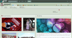 Desktop Screenshot of lawrencect.deviantart.com