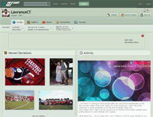 Tablet Screenshot of lawrencect.deviantart.com