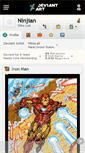 Mobile Screenshot of ninjian.deviantart.com