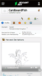 Mobile Screenshot of cardboardfish.deviantart.com