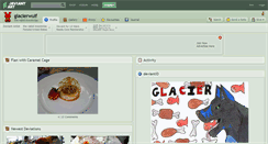 Desktop Screenshot of glacierwulf.deviantart.com