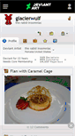 Mobile Screenshot of glacierwulf.deviantart.com