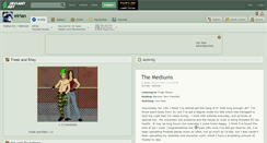 Desktop Screenshot of eirian.deviantart.com