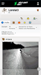 Mobile Screenshot of lorelai3.deviantart.com