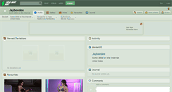 Desktop Screenshot of jaybeedee.deviantart.com
