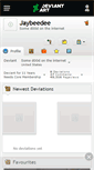 Mobile Screenshot of jaybeedee.deviantart.com