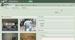 Desktop Screenshot of dannerr.deviantart.com
