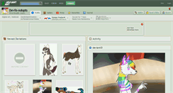 Desktop Screenshot of devils-adopts.deviantart.com