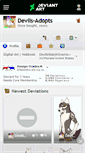 Mobile Screenshot of devils-adopts.deviantart.com