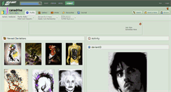 Desktop Screenshot of canadrine.deviantart.com