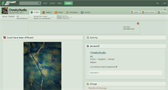 Desktop Screenshot of cheekystudio.deviantart.com