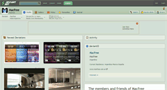 Desktop Screenshot of macfree.deviantart.com