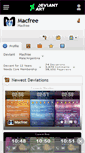 Mobile Screenshot of macfree.deviantart.com