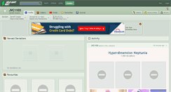 Desktop Screenshot of jvc1103.deviantart.com