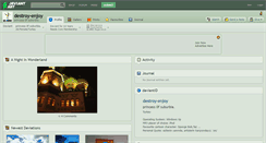 Desktop Screenshot of destroy-enjoy.deviantart.com