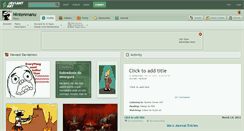 Desktop Screenshot of nintenmanu.deviantart.com