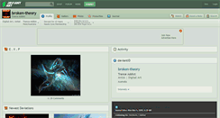 Desktop Screenshot of broken-theory.deviantart.com