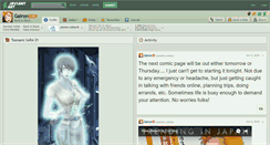 Desktop Screenshot of gairon.deviantart.com