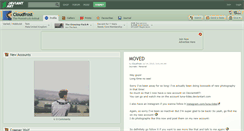 Desktop Screenshot of cloudfrost.deviantart.com