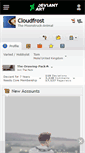 Mobile Screenshot of cloudfrost.deviantart.com