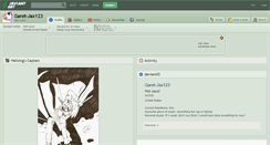 Desktop Screenshot of garet-jax123.deviantart.com