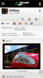 Mobile Screenshot of gwboes.deviantart.com