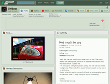 Tablet Screenshot of gwboes.deviantart.com