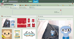 Desktop Screenshot of anjidadistroyer.deviantart.com