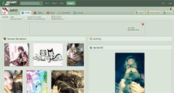 Desktop Screenshot of juli33.deviantart.com