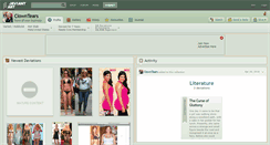 Desktop Screenshot of clowntears.deviantart.com