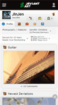 Mobile Screenshot of jinjen.deviantart.com