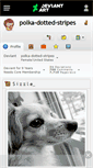 Mobile Screenshot of polka-dotted-stripes.deviantart.com