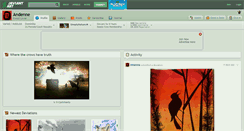 Desktop Screenshot of andenne.deviantart.com