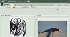 Desktop Screenshot of antimage.deviantart.com
