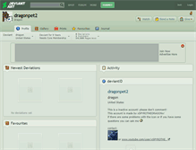 Tablet Screenshot of dragonpet2.deviantart.com