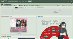 Desktop Screenshot of embbu-chan.deviantart.com