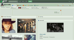 Desktop Screenshot of drixx-nudal.deviantart.com