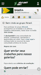 Mobile Screenshot of brasil.deviantart.com