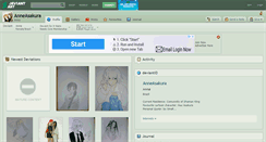 Desktop Screenshot of anneasakura.deviantart.com