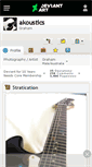 Mobile Screenshot of akoustics.deviantart.com