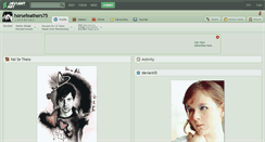 Desktop Screenshot of horsefeathers75.deviantart.com